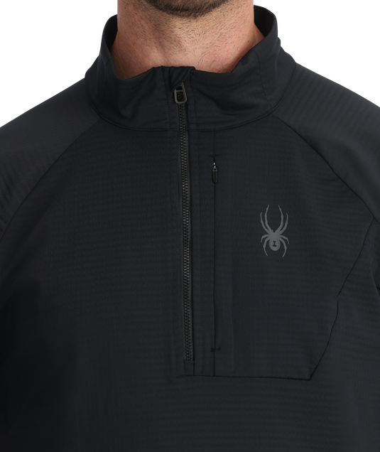 Spyder Men's Gridweb Fleece Half Zip