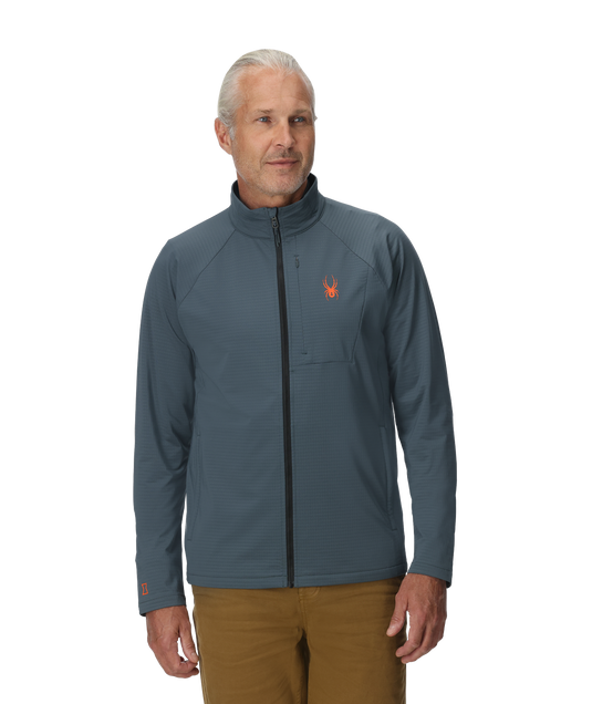 Spyder Men's Gridweb Fleece Jacket