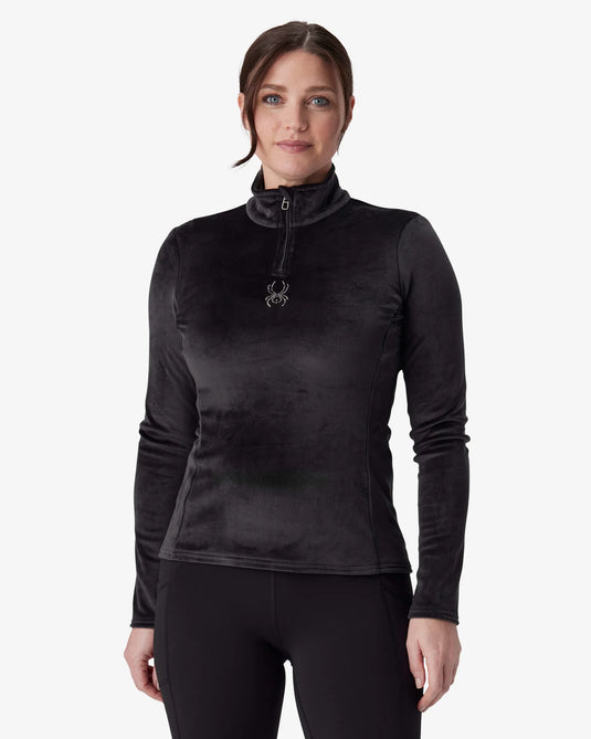 Spyder Women's Shimmer Bug Fleece Half Zip 2027