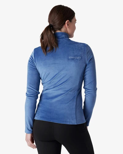 Load image into Gallery viewer, Spyder Women's Shimmer Bug Fleece Half Zip 2027
