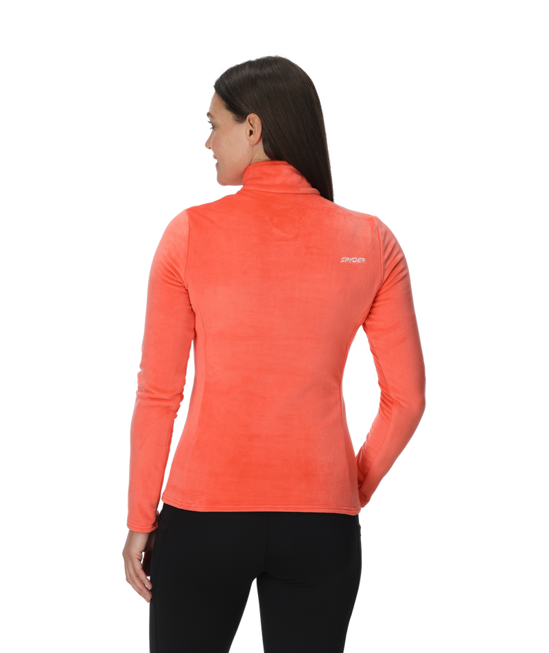 Load image into Gallery viewer, Spyder Women&#39;s Shimmer Bug Fleece Half Zip 2026
