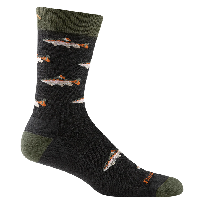 Darn Tough Men's Spey Fly Lightweight Lifestyle Crew Sock