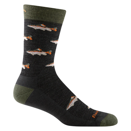 Darn Tough Men's Spey Fly Lightweight Lifestyle Crew Sock