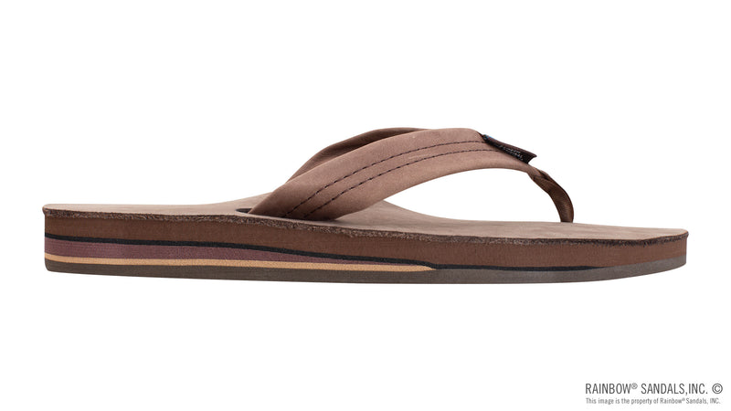 Load image into Gallery viewer, Rainbow Men&#39;s Double Layer Premier Leather Sandal
