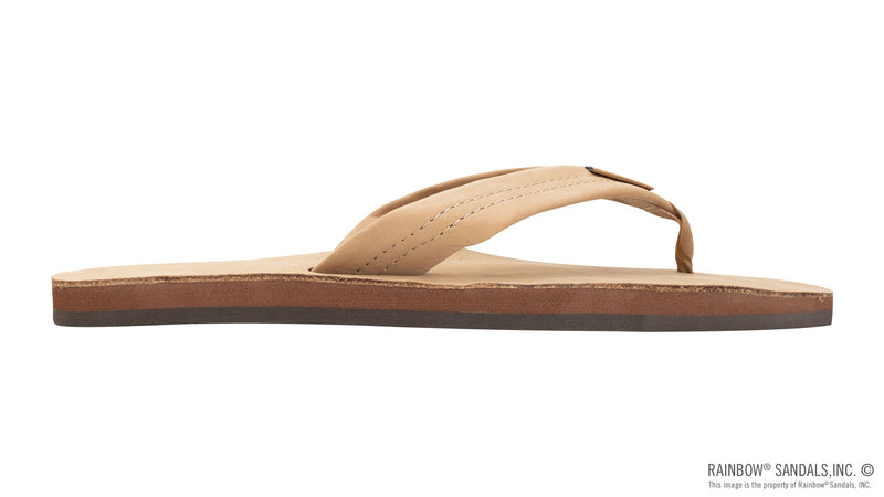 Load image into Gallery viewer, Rainbow Men&#39;s Single Layer Premier Leather 1&#39; Strap Sandal
