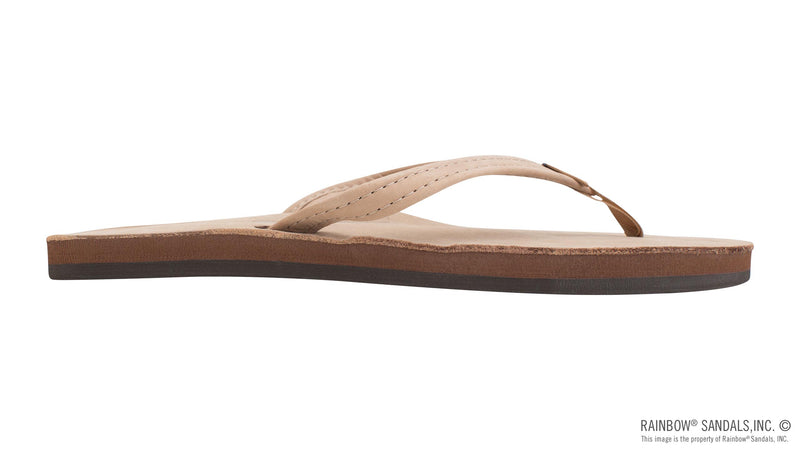 Load image into Gallery viewer, Rainbow Women&#39;s Single Layer Premier Leather 1/2&quot; Narrow Strap Sandal
