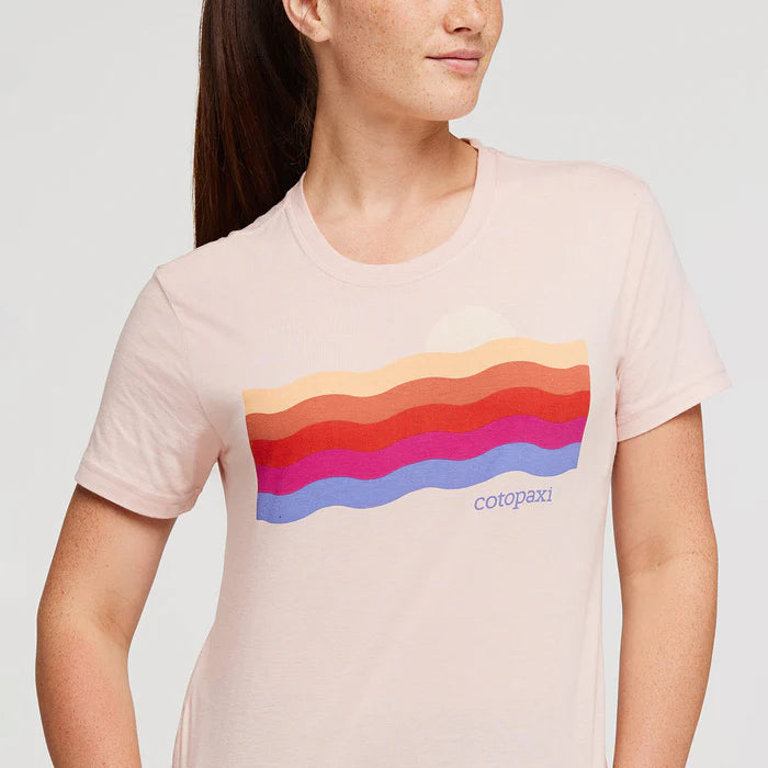 Load image into Gallery viewer, Cotopaxi Women&#39;s Disco Wave Organic T-Shirt
