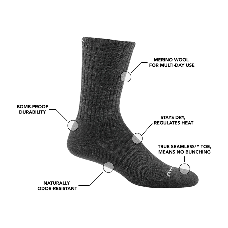 Load image into Gallery viewer, Darn Tough Men&#39;s Standard Cushioned Lightweight Lifestyle Crew Sock
