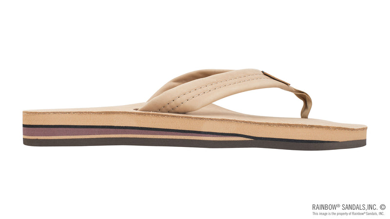 Load image into Gallery viewer, Rainbow Men&#39;s Double Layer Premier Leather Sandal
