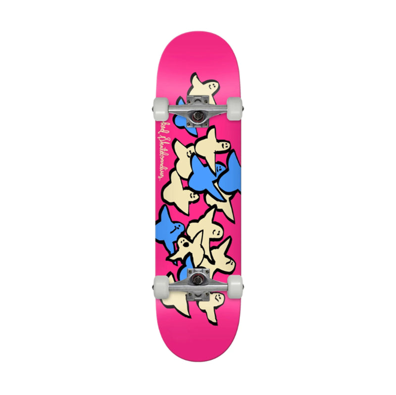 Load image into Gallery viewer, Krooked Birds DLX Skateboard Complete Pink 7.5
