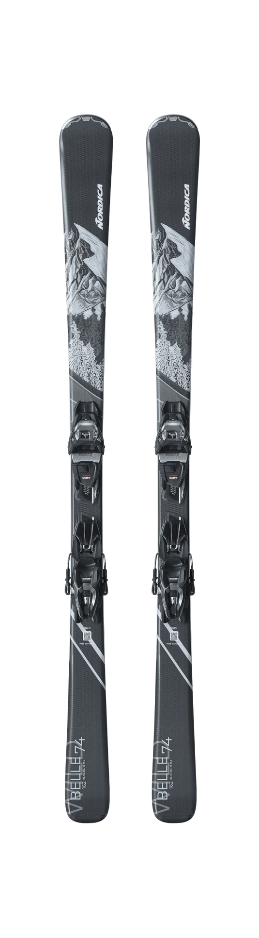 Nordica Women's Wild Belle 74 + TP2 COMP 10 Skis 2027