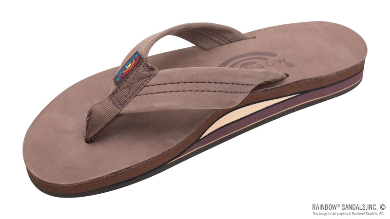 Load image into Gallery viewer, Rainbow Women&#39;s Double Layer Premier Leather 1&quot; Strap Sandal
