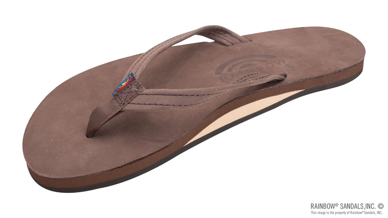 Load image into Gallery viewer, Rainbow Women&#39;s Single Layer Premier Leather 1/2&quot; Narrow Strap Sandal
