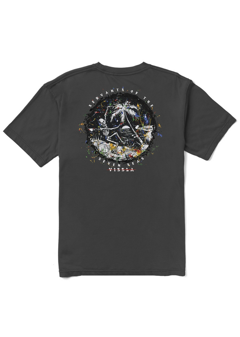 Load image into Gallery viewer, Vissla Men&#39;s Skull Island Premium Organic Tee
