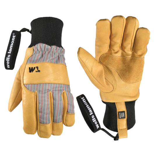 Wells Lamont HydraHyde® Insulated Knit Wrist with Ski Strap - Style 7161