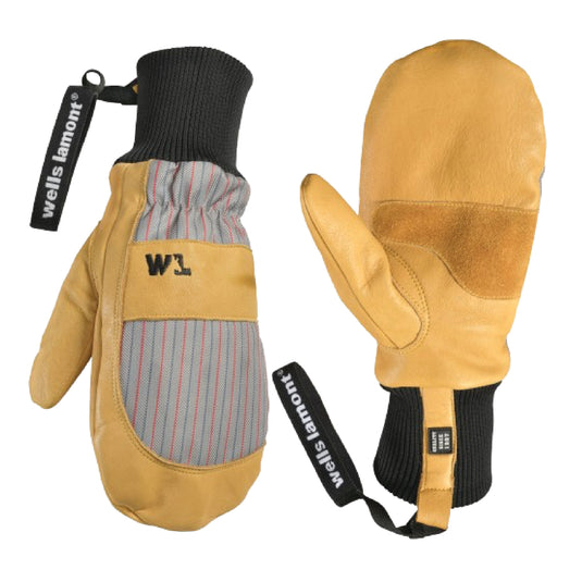 Wells Lamont HydraHyde® Insulated Knit Wrist Mitten with Ski Strap - Style 7163