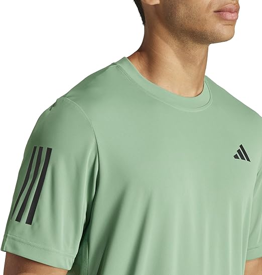 Load image into Gallery viewer, Adidas Men&#39;s Club 3 Stripes Tennis Tee
