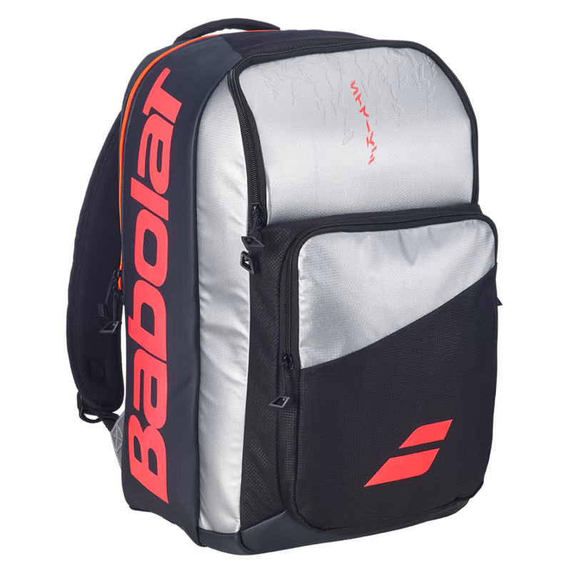 Load image into Gallery viewer, Babolat Pure Strike Carbon Grey Tennis Backpack
