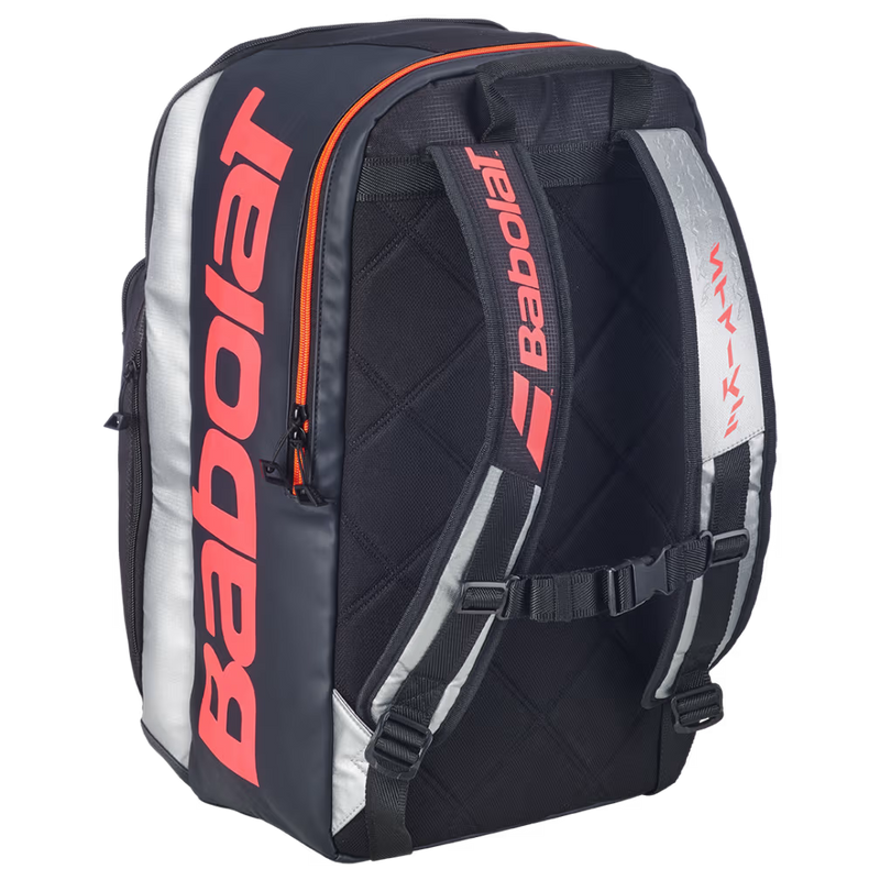 Load image into Gallery viewer, Babolat Pure Strike Carbon Grey Tennis Backpack
