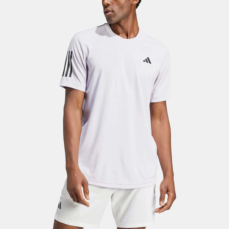 Load image into Gallery viewer, Adidas Men&#39;s Club 3 Stripes Tennis Tee
