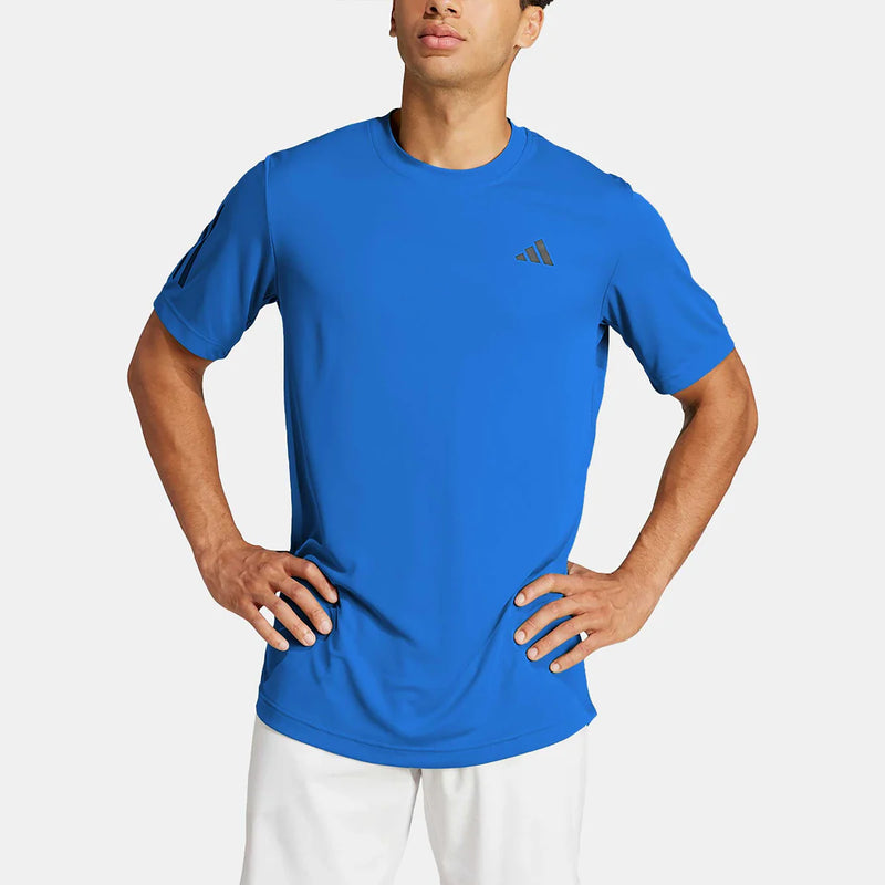 Load image into Gallery viewer, Adidas Men&#39;s Club 3 Stripes Tennis Tee
