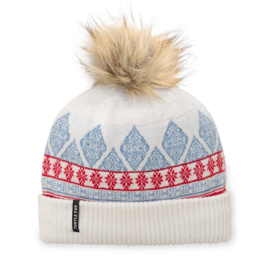 Turtle Fur Ellen Pom Beanie - Ski & Tennis Station