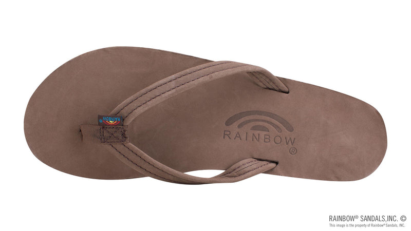 Load image into Gallery viewer, Rainbow Women&#39;s Double Layer Premier Leather 1/2&quot; Narrow Strap Sandal
