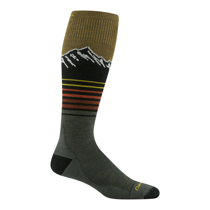 Load image into Gallery viewer, Darn Tough Men's Steep Lines OTC Lightweight With Cushion Ski Socks
