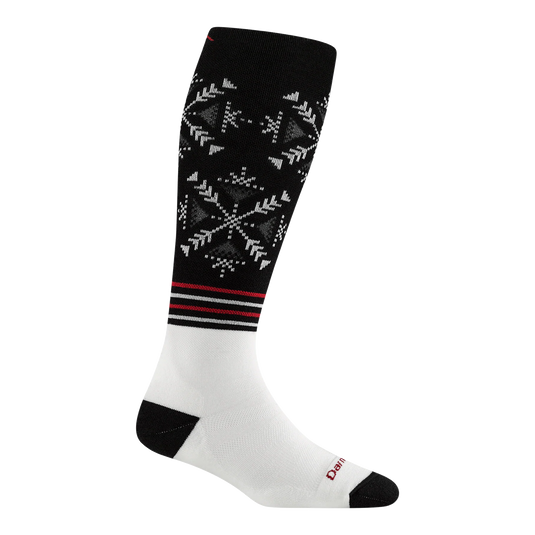Darn Tough Women's Snowfall Over-the-Calf Midweight Cushion Snow Socks
