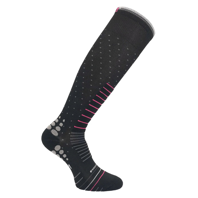 Load image into Gallery viewer, Eurosock Women's Sweet Silver OTC Ski Socks
