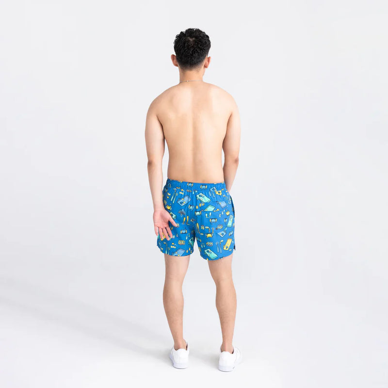 Load image into Gallery viewer, SAXX Men&#39;s Oh Buoy Stretch Valley 5in Swim Shorts
