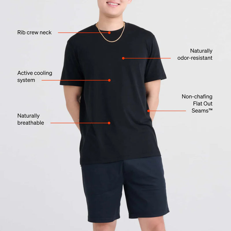 Load image into Gallery viewer, SAXX Men&#39;s Droptemp All Day Cooling Cotton Tee Shirt
