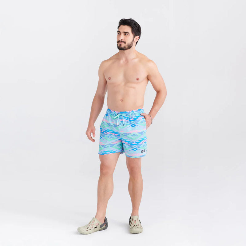 Load image into Gallery viewer, SAXX Men&#39;s Oh Buoy Stretch Valley 5in Swim Shorts
