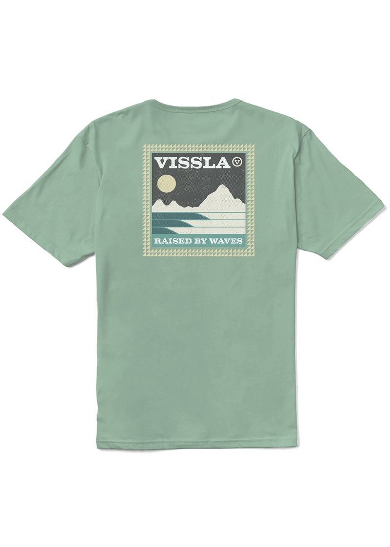 Load image into Gallery viewer, Vissla Men&#39;s Big Sky Organic Tee
