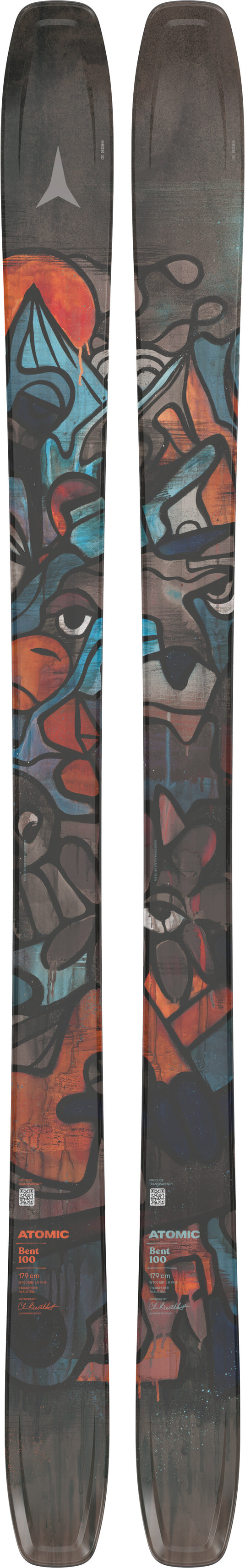 Atomic Men's Bent 100 All Mountain Skis 2026