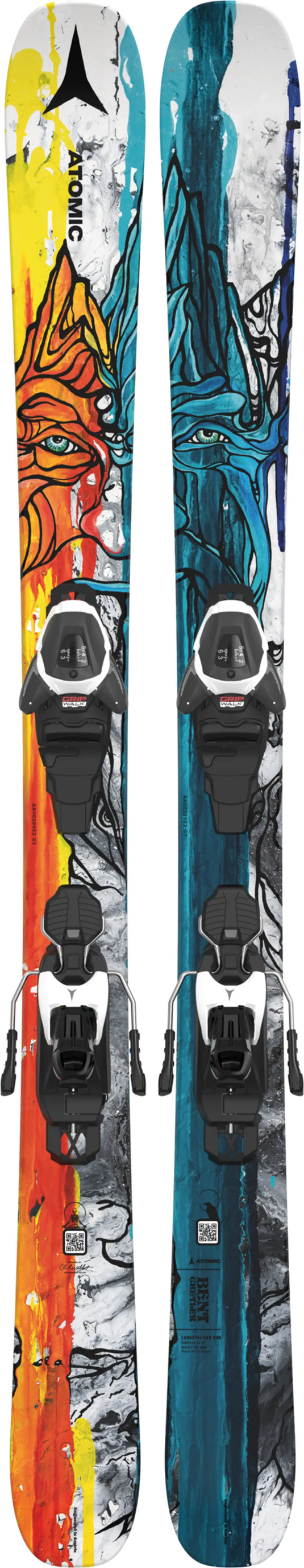 Atomic Kid's Bent Chetler Mini 133-143 + L6 GW Ski & Binding Package 2024