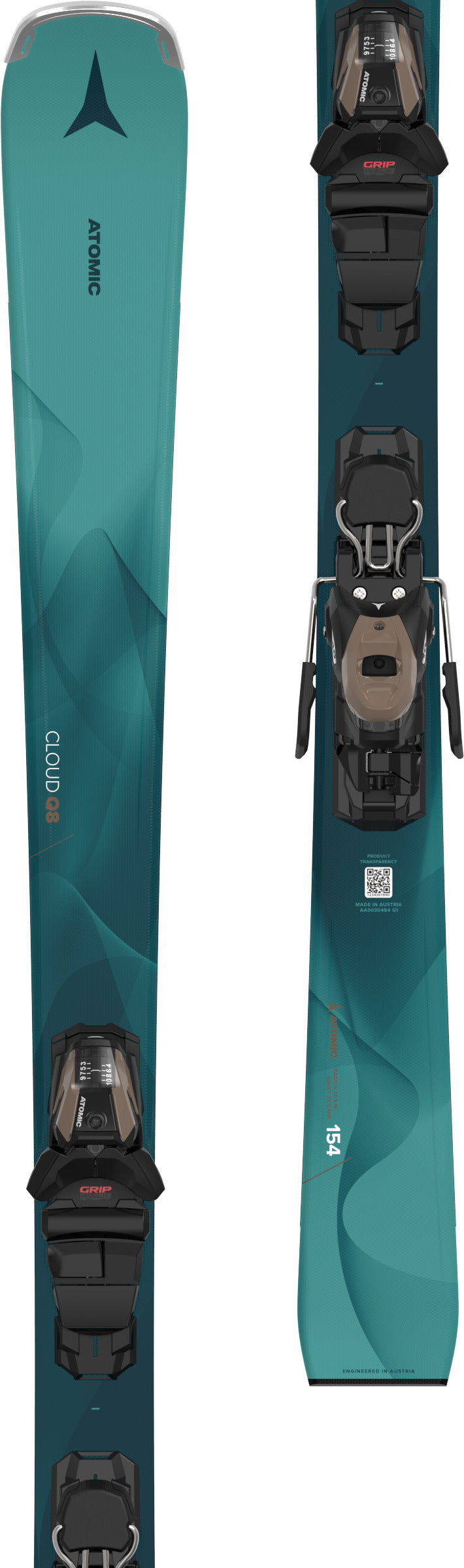 Load image into Gallery viewer, Atomic Women&#39;s Cloud Q8 Skis + M 10 GW Bindings 2026
