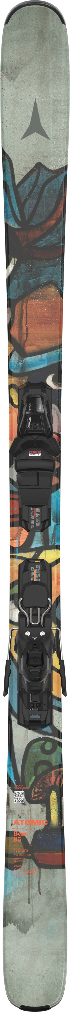 Load image into Gallery viewer, Atomic Men&#39;s Bent 85 R All Mountain Skis + M 10 GW Bindings 2026
