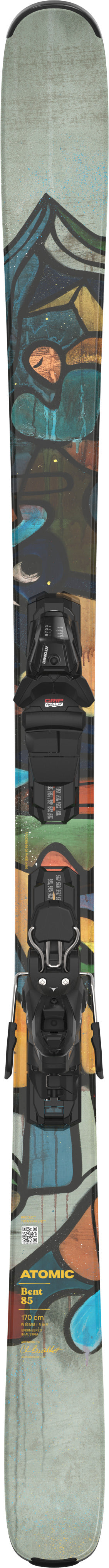 Load image into Gallery viewer, Atomic Men&#39;s Bent 85 R All Mountain Skis + M 10 GW Bindings 2026
