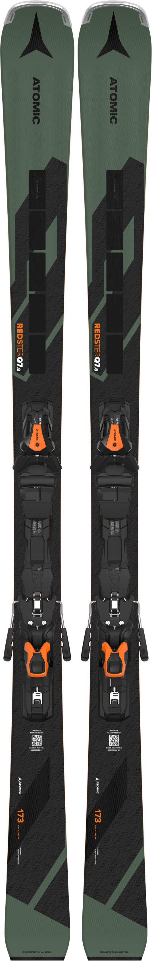 Atomic Men's Redster Q7.8 RevoShock C Skis + MI 12 GW Bindings 2026