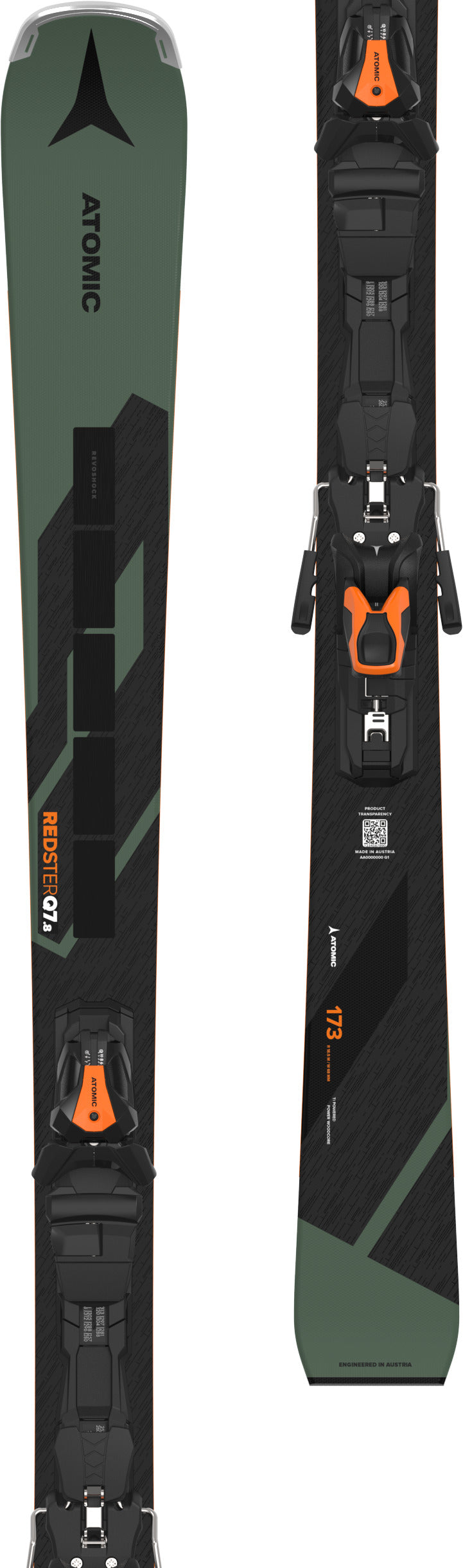 Load image into Gallery viewer, Atomic Men&#39;s Redster Q7.8 RevoShock C Skis + MI 12 GW Bindings 2026
