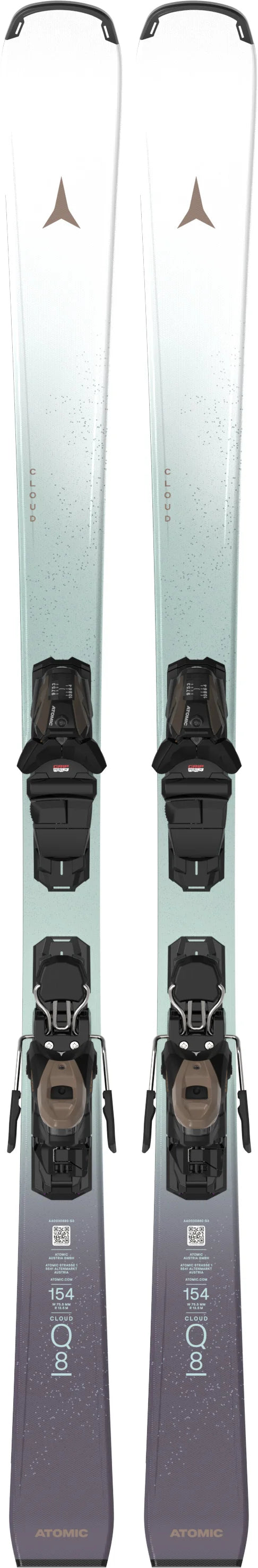 Atomic Cloud Q8 Women's Skis + M 10 GW Bindings 2027