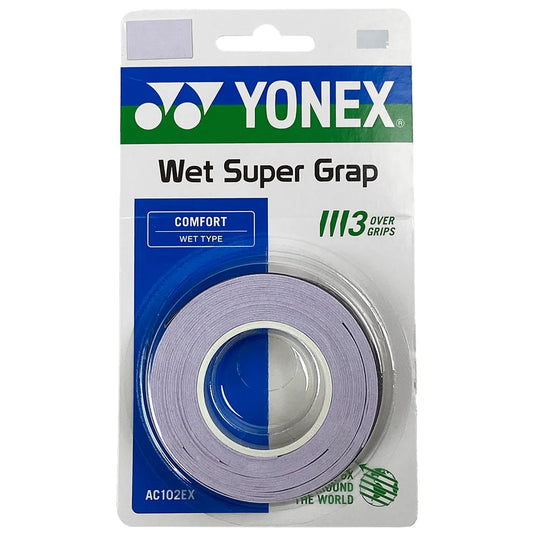 Yonex Wet Super Grap Synthetic Over Grip 3 Pack - Ski & Tennis Station