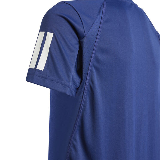Adidas Boy's Club 3 Stripes Tee