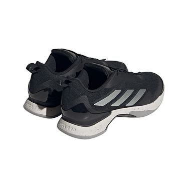 adidas Women's Avacourt Tennis Shoes Black / Silver / White / 8.5 adidas Women's Avacourt Tennis Shoes Black / Silver / White / 8.5
