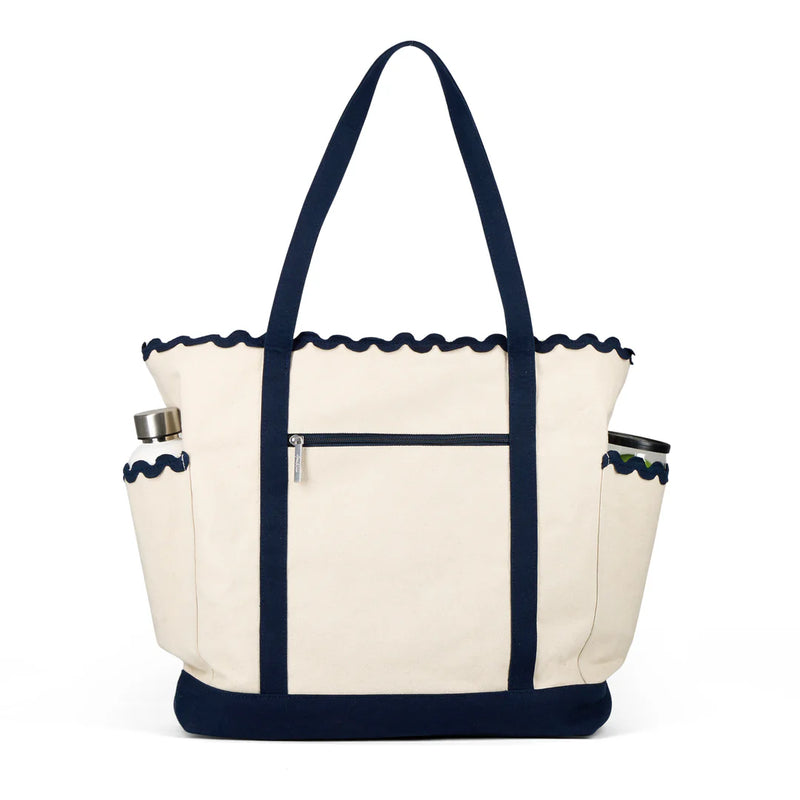 Load image into Gallery viewer, Ame &amp; Lulu Scalloped Tennis Tote
