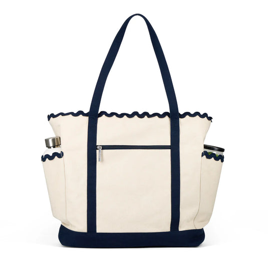 Ame & Lulu Scalloped Tennis Tote