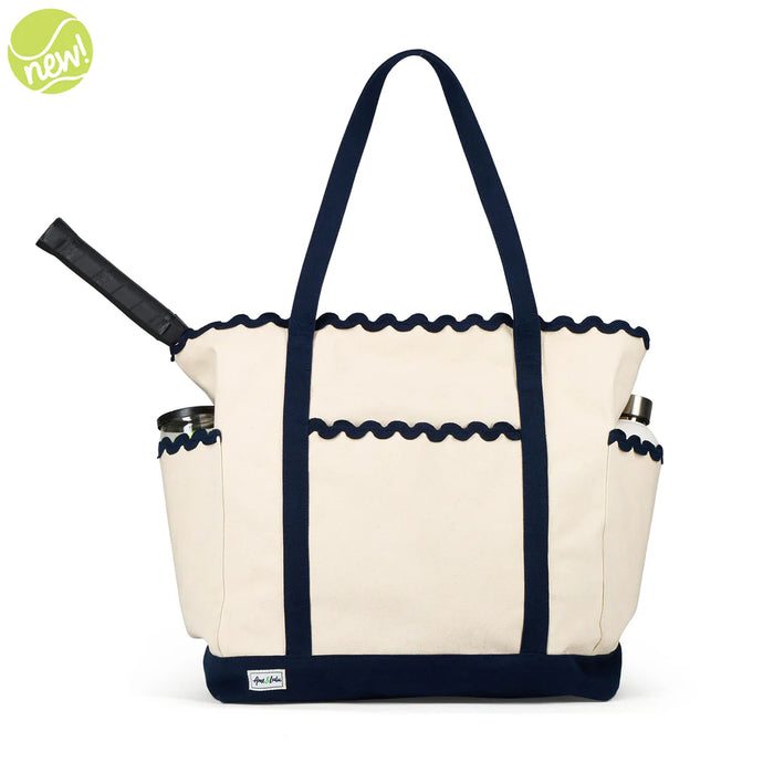 Ame & Lulu Scalloped Tennis Tote