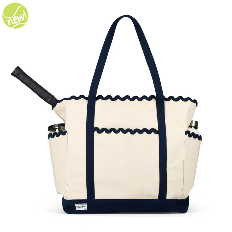 Load image into Gallery viewer, Ame &amp; Lulu Scalloped Tennis Tote
