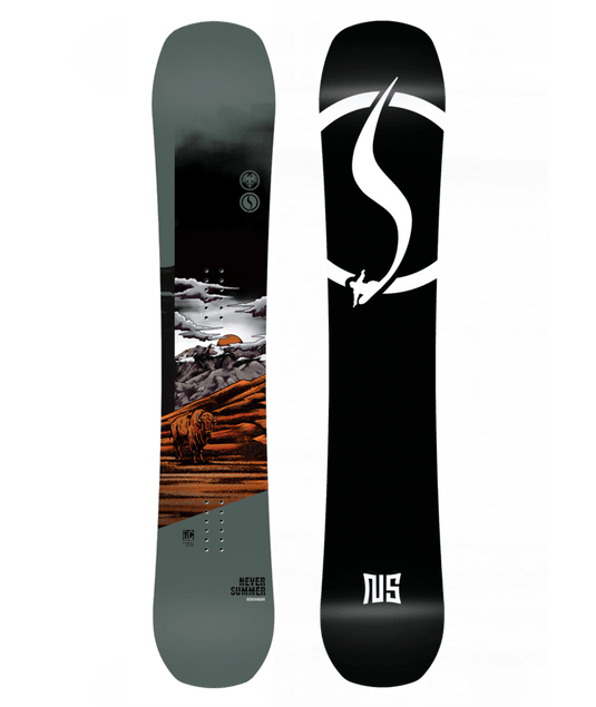 Never Summer Men's Benchmark Snowboard 2026